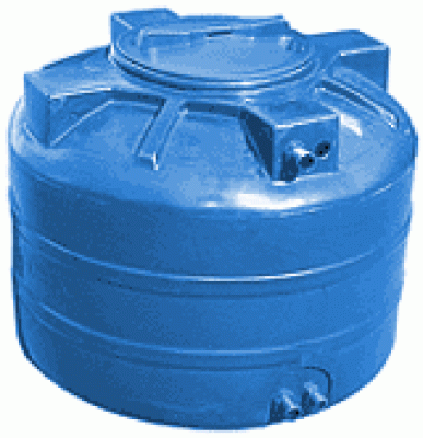 Бак для воды Aquatech синий ATV-10000 D=2330, h=2600