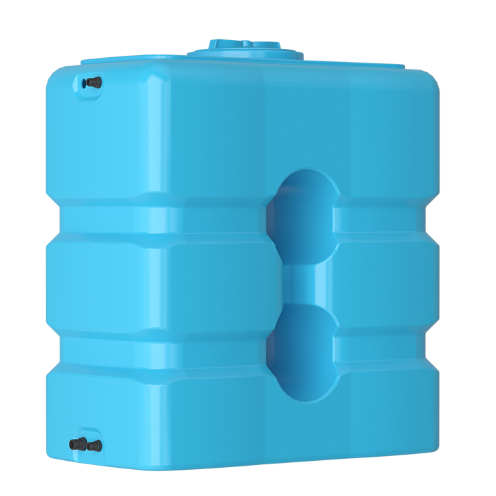 Бак для воды Aquatech ATP-1000 синий с поплавком