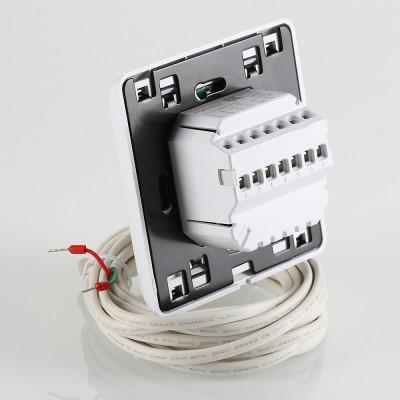 Хронотермостат VALTEC электр. комнатный с датчиком температуры пола (НЗ и НО сервоприводы, 24-220В)