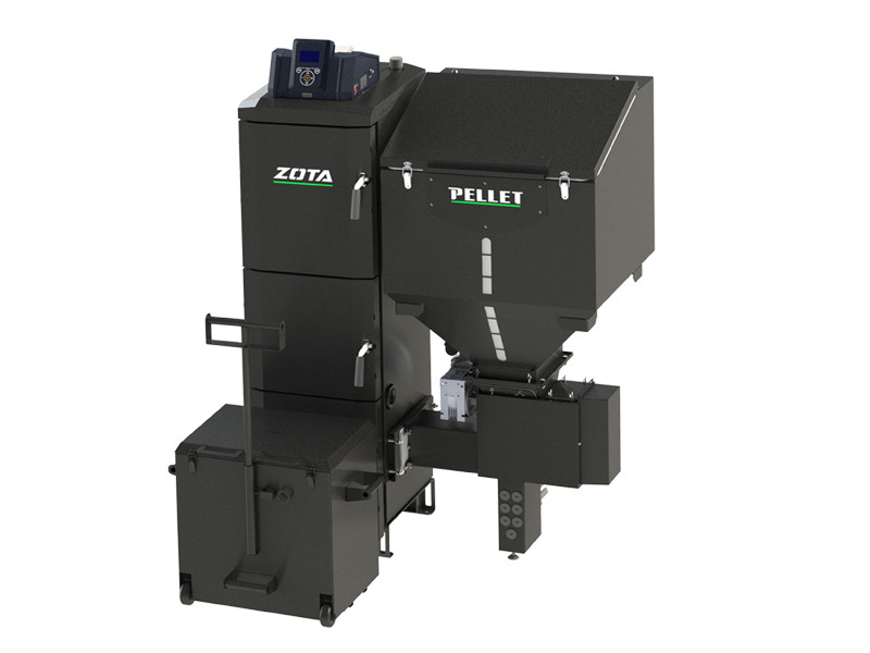 Пеллетный котел ZOTA Pellet Black 65