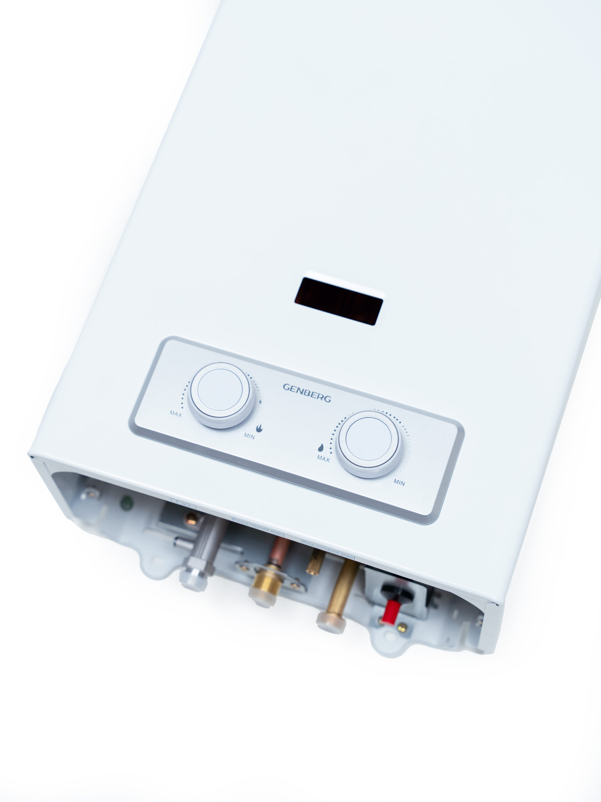 Газовая колонка GENBERG 510.01 PIEZO 10 л. Белая
