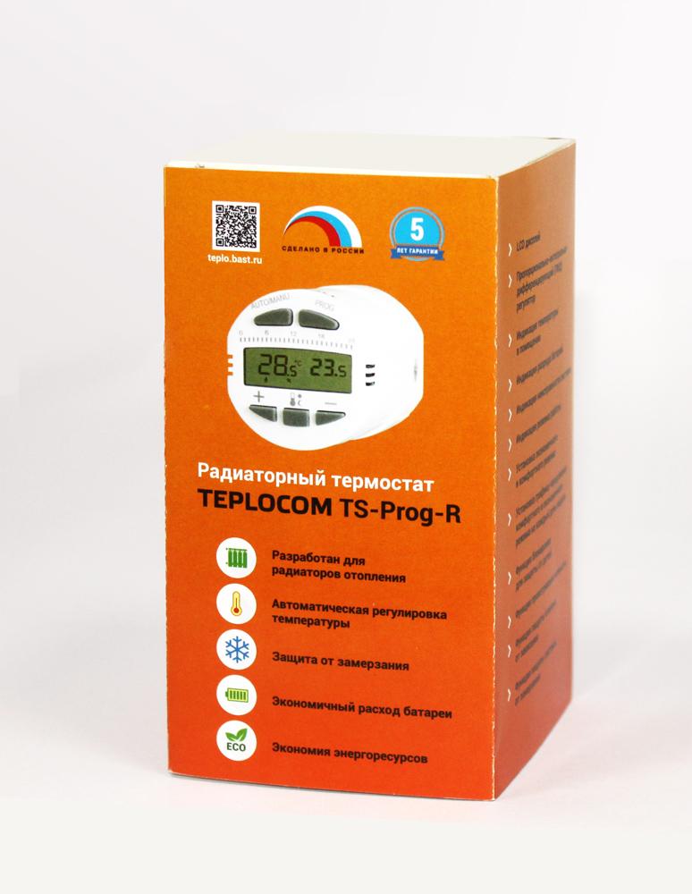 Термостат радиаторный Teplocom TS-Prog-R