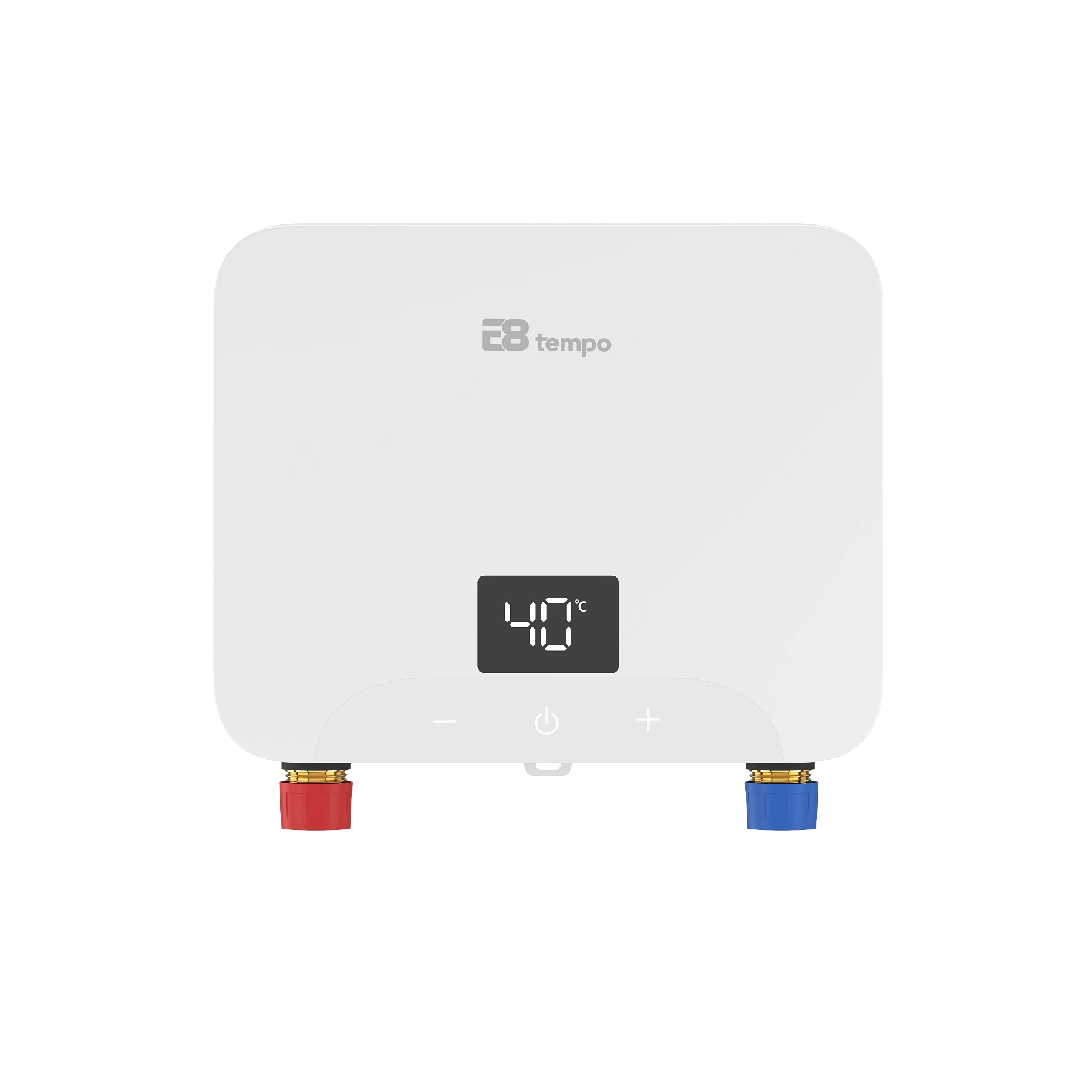 Проточный водонагреватель E8 tempo KLE60 6кВт (белый пластик)