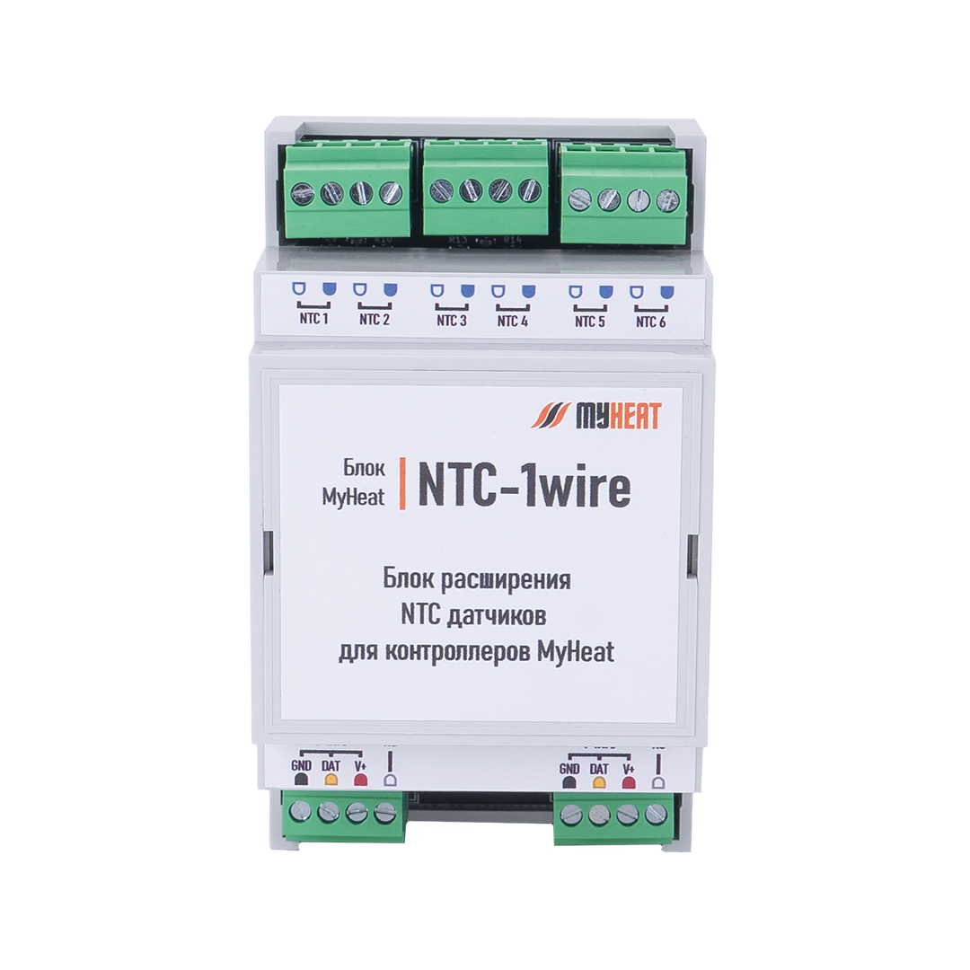 Блок расширения MyHeat NTC-1wire