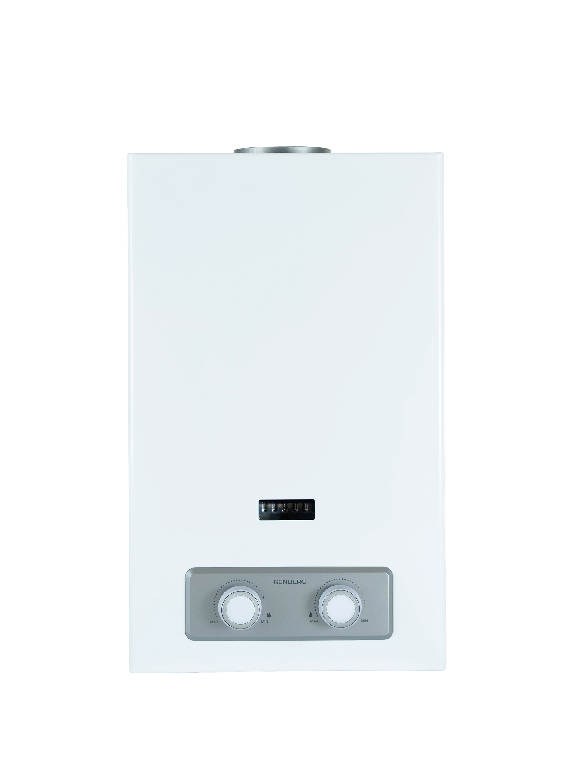 Газовая колонка GENBERG 510.01 PIEZO 10 л. Белая