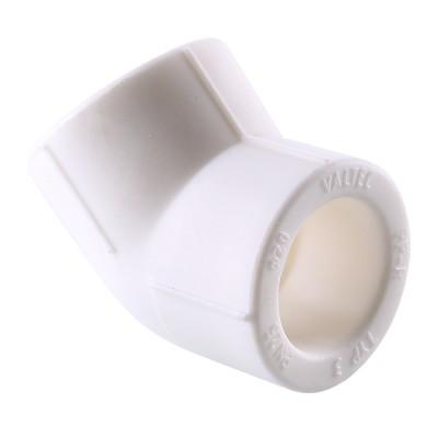 Угольник 45 PPR 20мм VALTEC белый