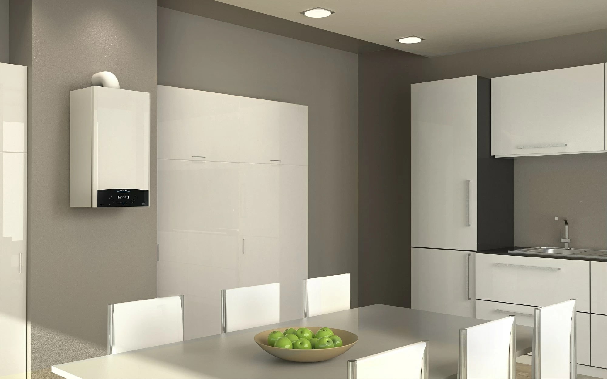 Конденсационный газовый котел ARISTON GENUS ONE SYSTEM 35