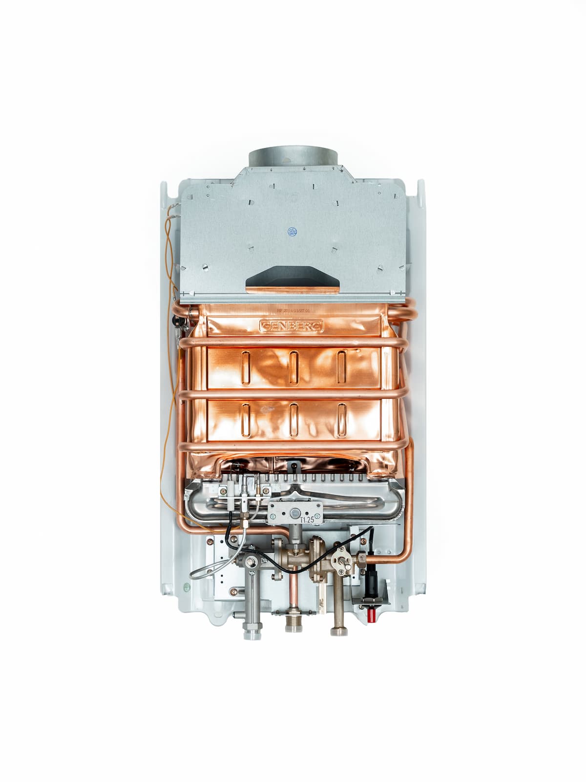 Газовая колонка GENBERG 510.01 PIEZO 10 л. Белая