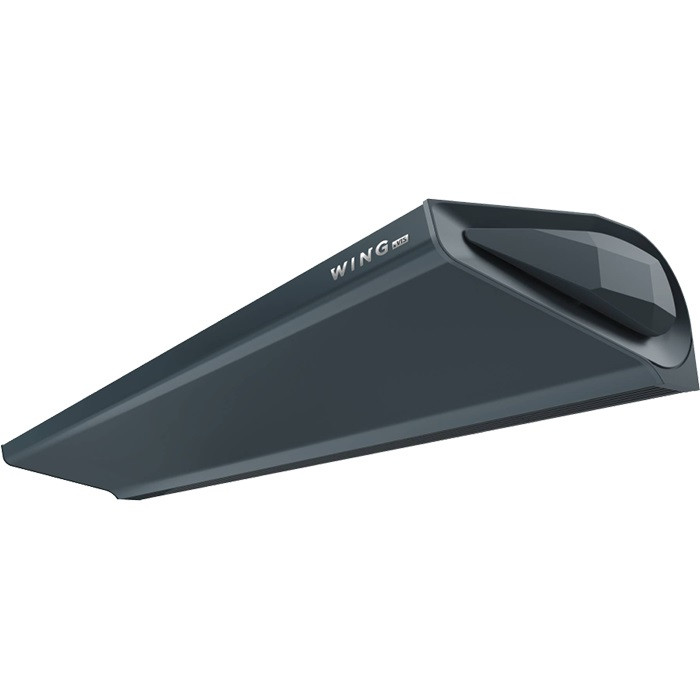 Тепловая электрическая завеса WING II Е150 EC, цвет серый (RAL 7016)