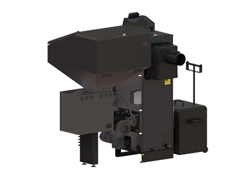 Твердотопливный котел ZOTA Stahanov Black 65