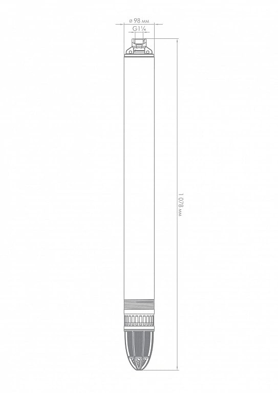 Скважинный насос Джилекс Водомет 110/110