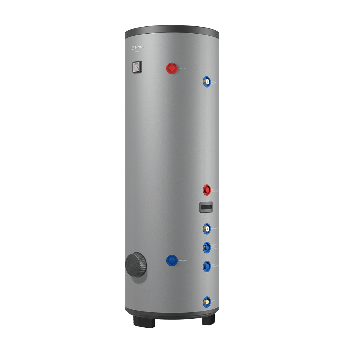 Бойлер косвенного нагрева Thermex Nixen 250 F (combi)