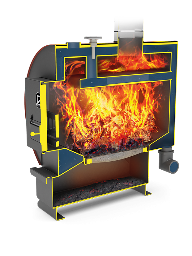 Твердотопливный котел Теплодар Куппер УЮТ-10