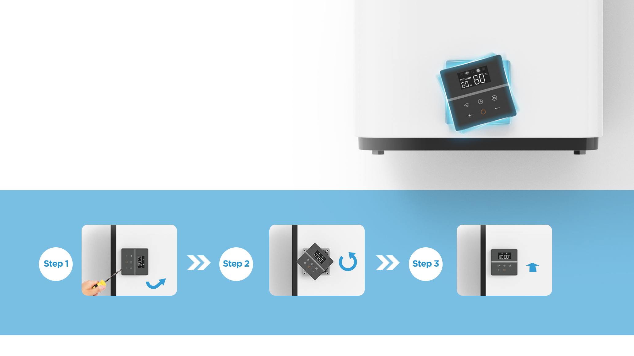 Водонагреватель накопительный Midea MWH-8020-FED