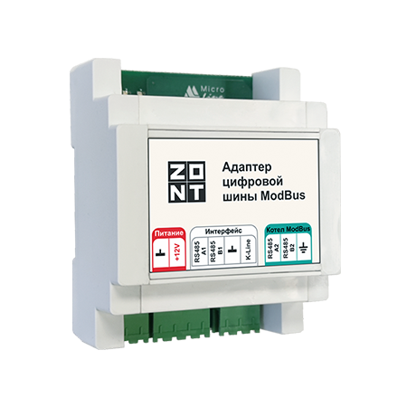 Адаптер цифровой шины ZONT Modbus