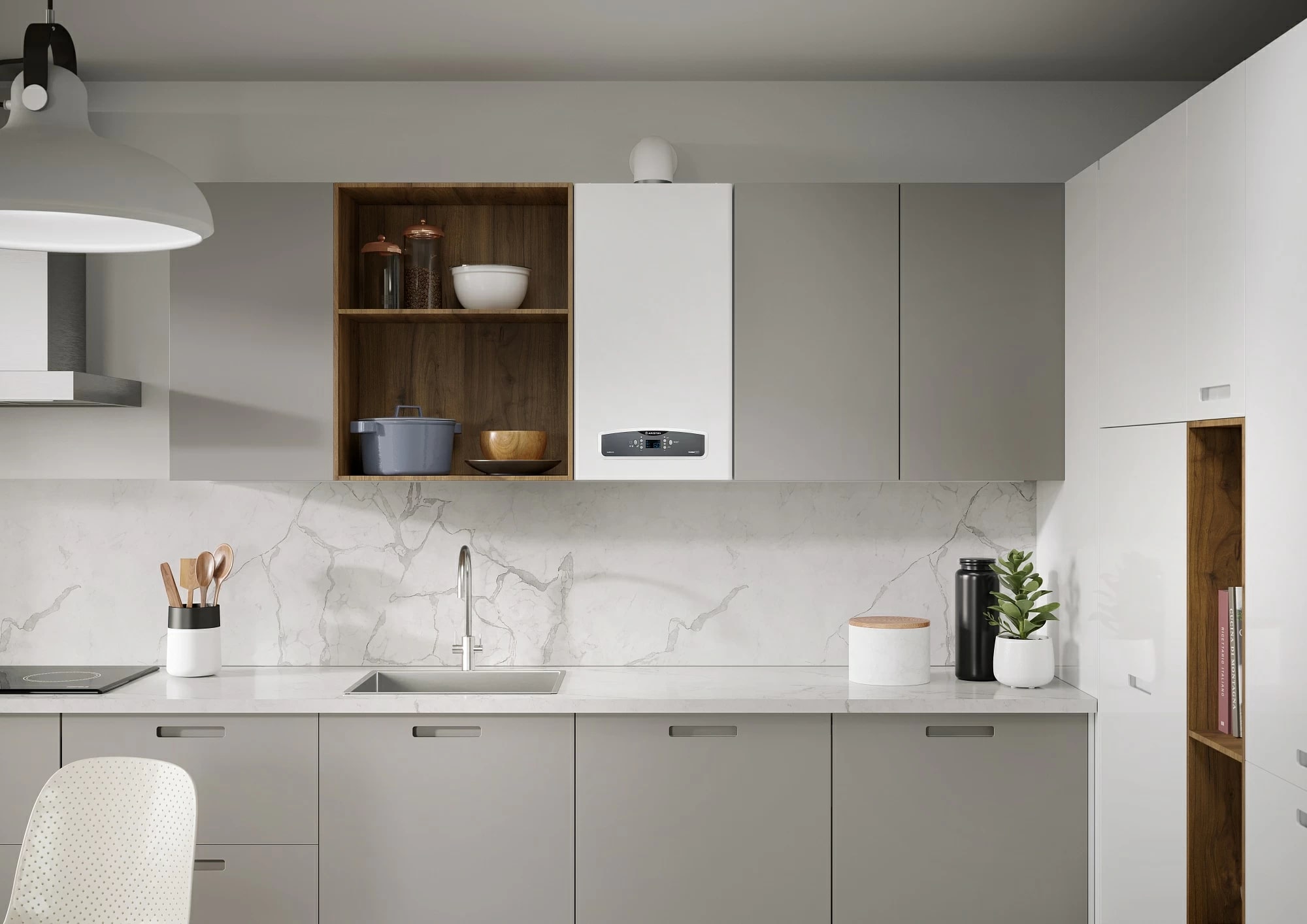 Настенный газовый котел ARISTON CARES XC 10 FF NG