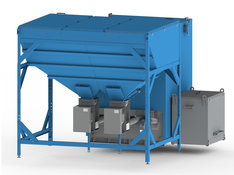 Твердотопливный котел ZOTA ROBOT-150 кВт