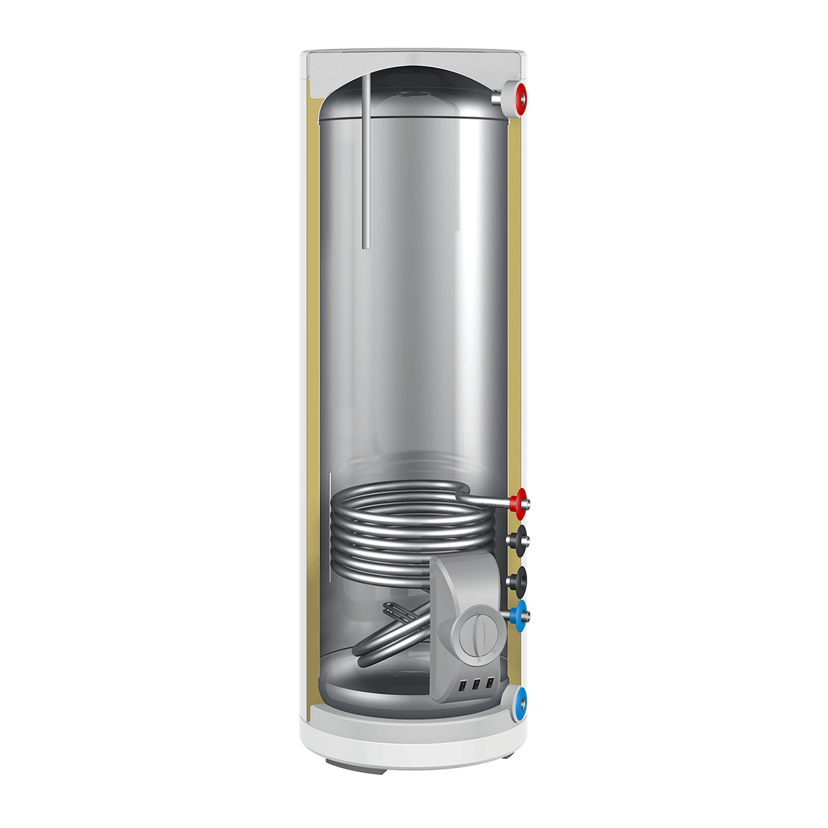 Бойлер косвенного нагрева Thermex IRP 300 V (combi)