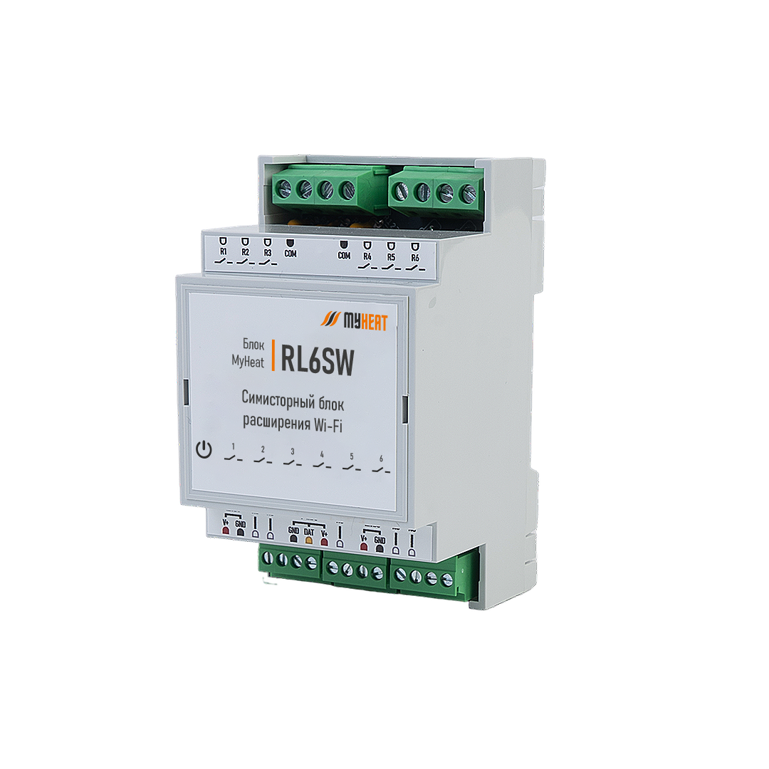 Симисторный блок расширения WI-FI MyHeat RL6SW