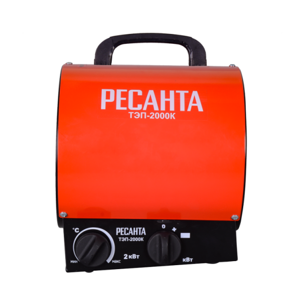 Тепловая электрическая пушка Ресанта ТЭП-2000К (круглая)