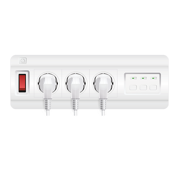 Блок розеток управляемый (RS-485)