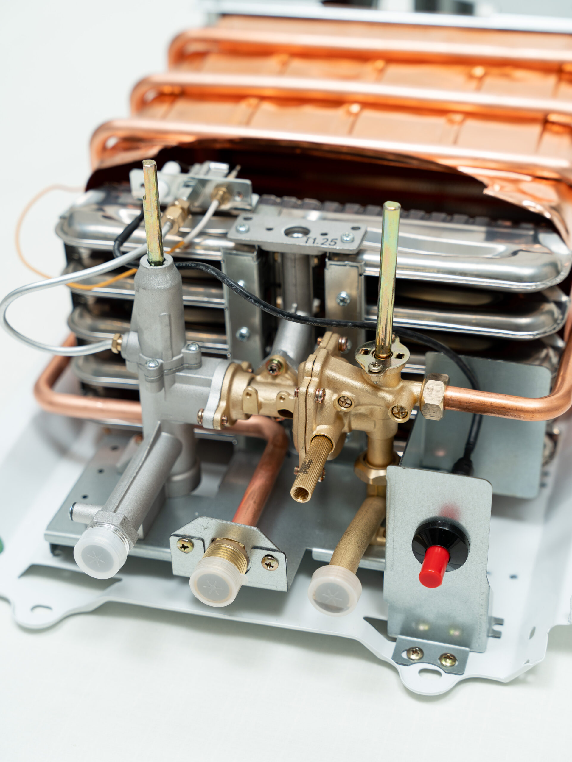 Газовая колонка GENBERG 510.01 PIEZO 10 л. Белая