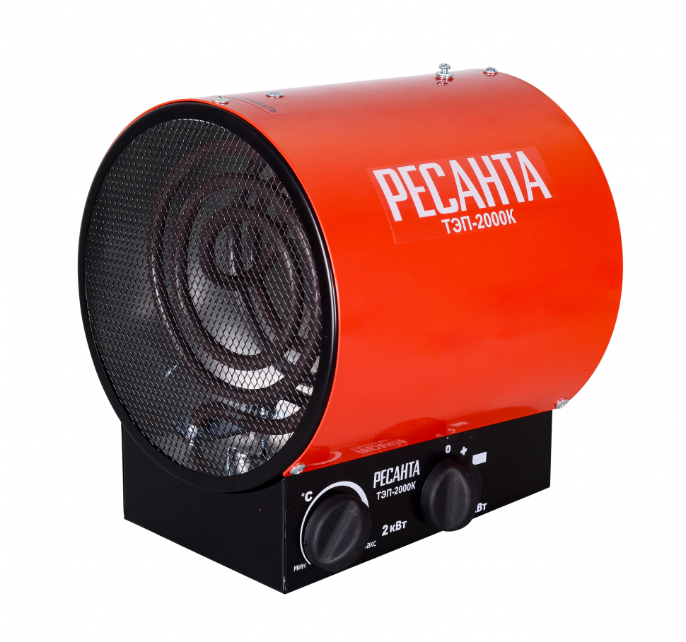 Тепловая электрическая пушка Ресанта ТЭП-3000К (круглая)