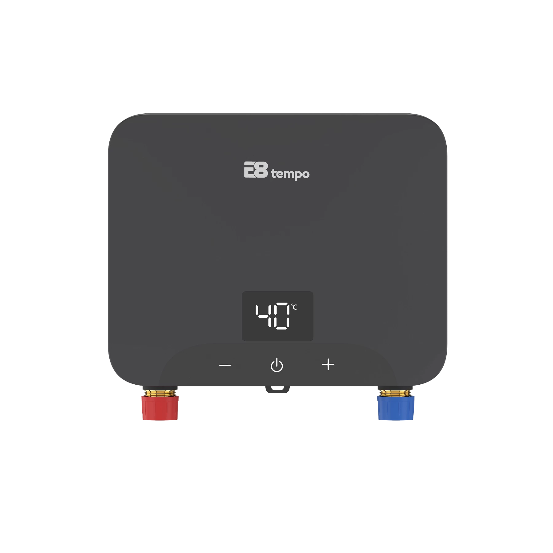 Проточный водонагреватель E8 tempo KLE60 6кВт (темно серый пластик)