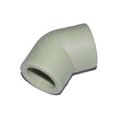 Угольник 40/45 TEBO серый (10/120)