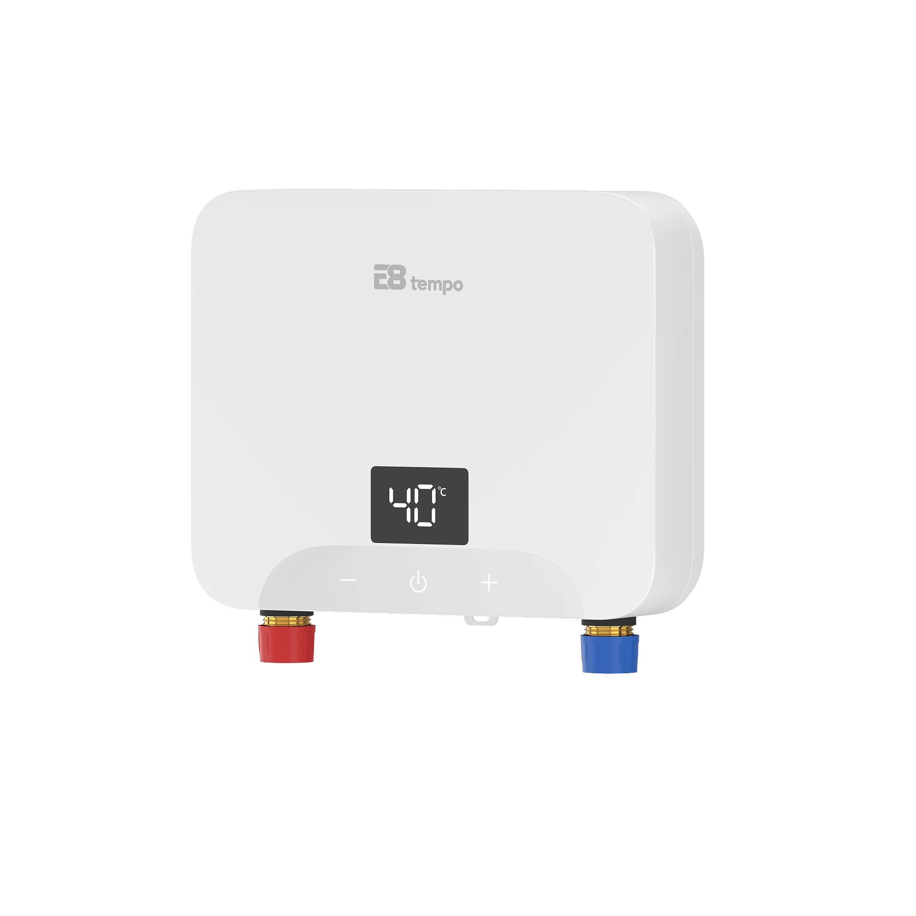 Проточный водонагреватель E8 tempo KLE60 6кВт (белый пластик)