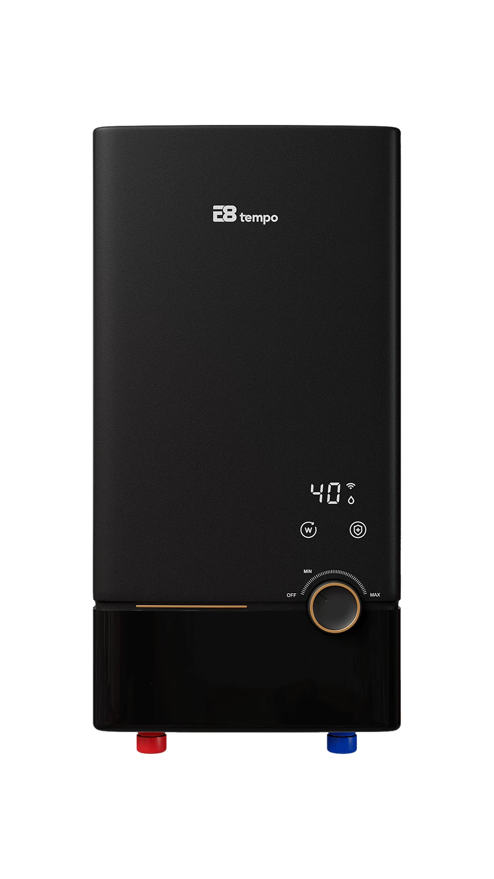 Проточный водонагреватель E8 tempo FSK324 (черная панель) 380V