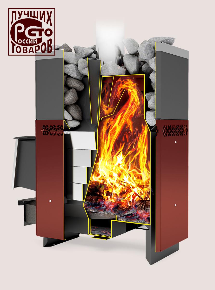 Печь для бани Теплодар РУСЬ-12 ЛУ (2013)
