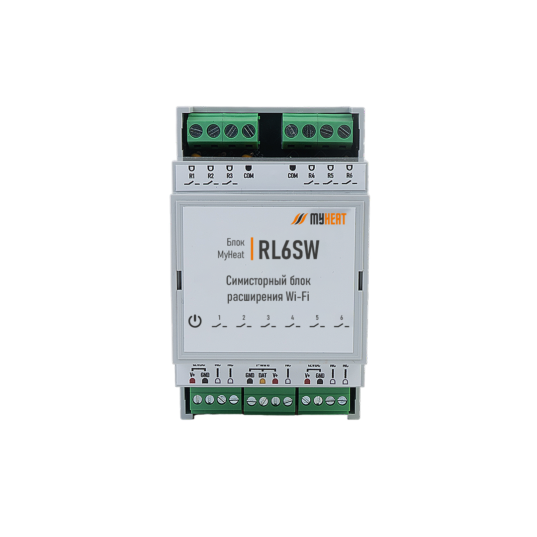 Симисторный блок расширения WI-FI MyHeat RL6SW