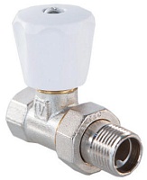 Клапан ручной прямой 1/2" (компактный) VALTEC 9/135