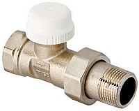 Клапан VALTEC термостатический для рад. прямой 3/4" 10/80