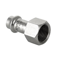 Соединитель нерж. сталь с вн.р. 35x1/1/4" VALTEC 5/40