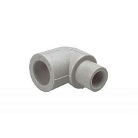 Угольник 25/90 вн/нар TEBO серый (30/300)