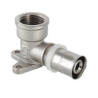 Уголок пресс с креплением (водорозетка) 16*1/2VALTEC 10/60