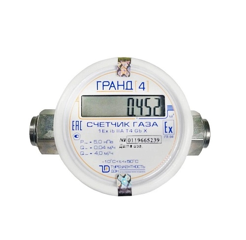 Счетчик газа Гранд-4 G 3/4" Турбулентность-Дон РнД