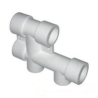 Распределительный блок 25x20 Tebo белый