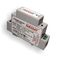 Импульсный блок питания в корпусе на DIN рейку 12W/12-24V/DIN