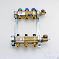 Коллектор для теплых полов Watts HKV-3 из латуни 1"