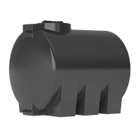 Бак пластиковый д/воды ATH-1500 черный с поплавком Aquatech