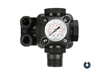 Реле давления с манометром Unipump РМ/5-3W